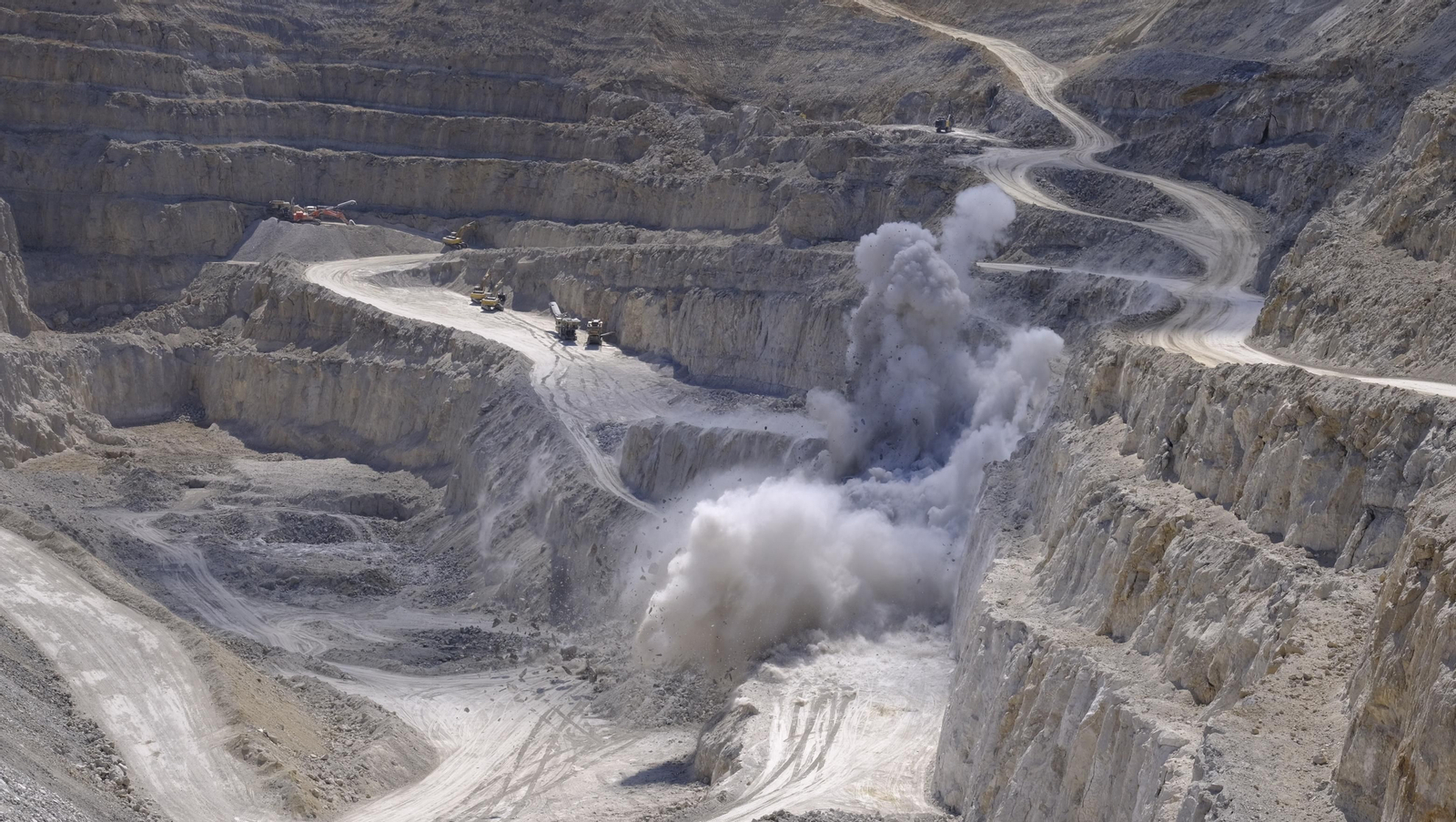 Visita a las canteras de yeso en Sorbas