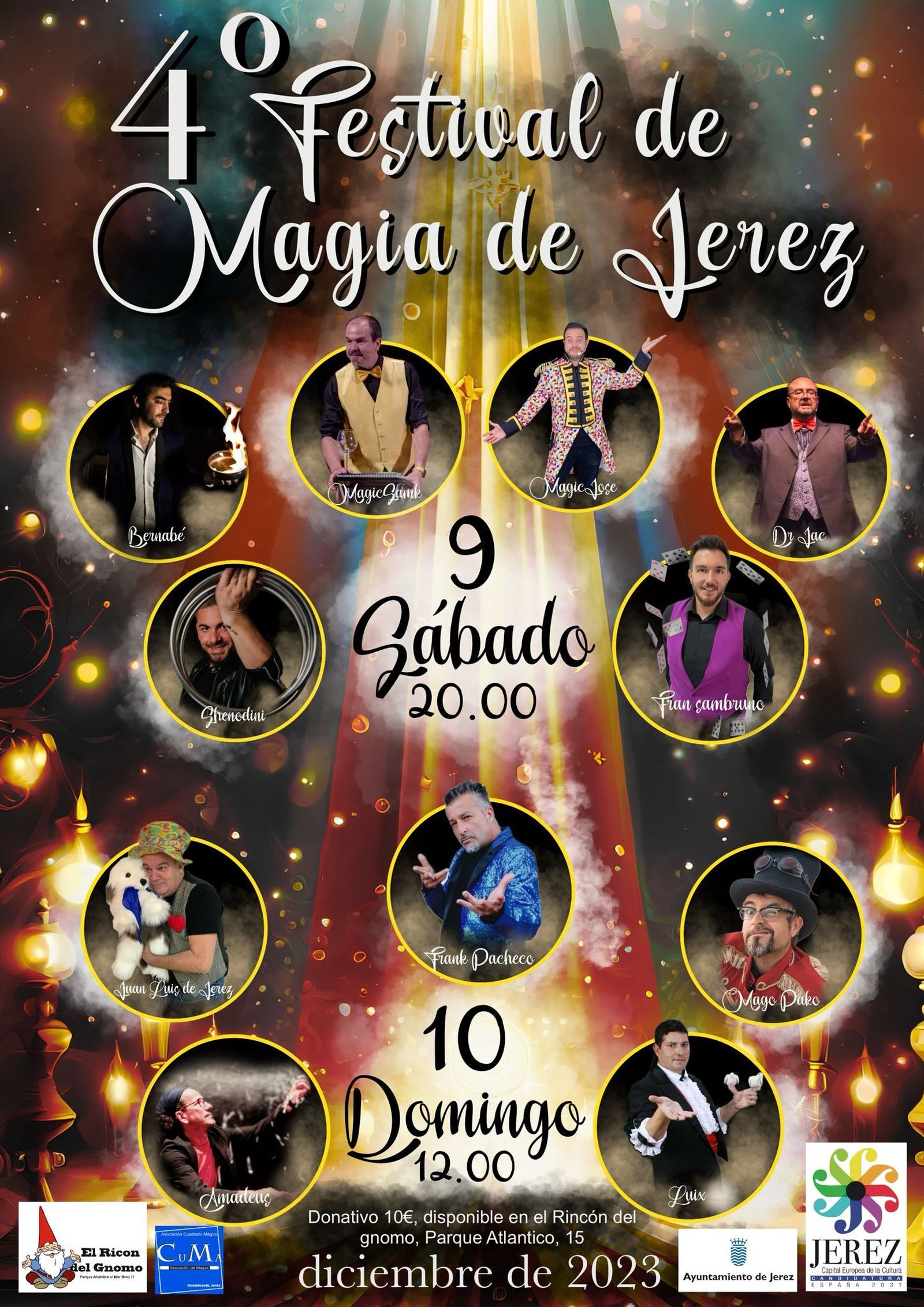 Cartel anunciador del festival.