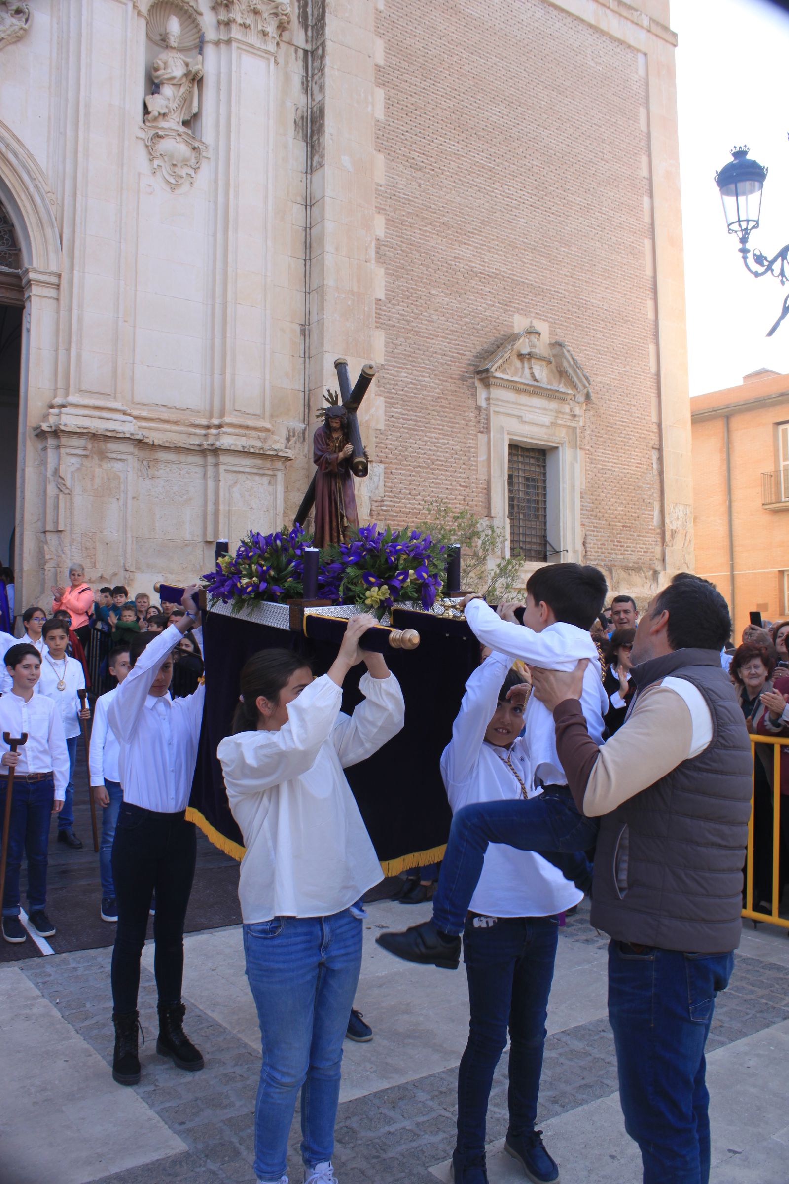 La primera procesión infantil de Vélez-Rubio, en imágenes