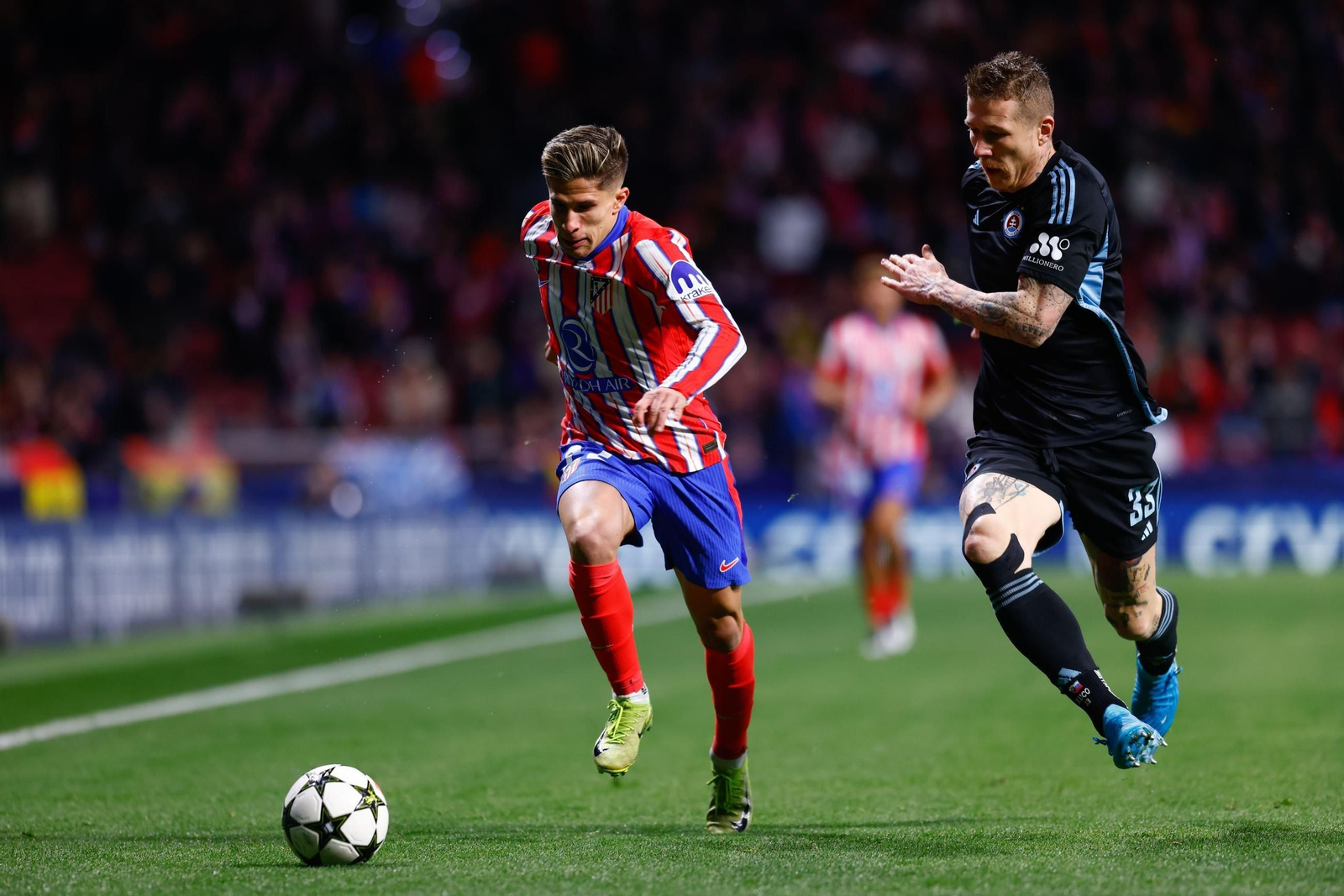 Las fotos del Atlético de Madrid - Slovan de Bratislava