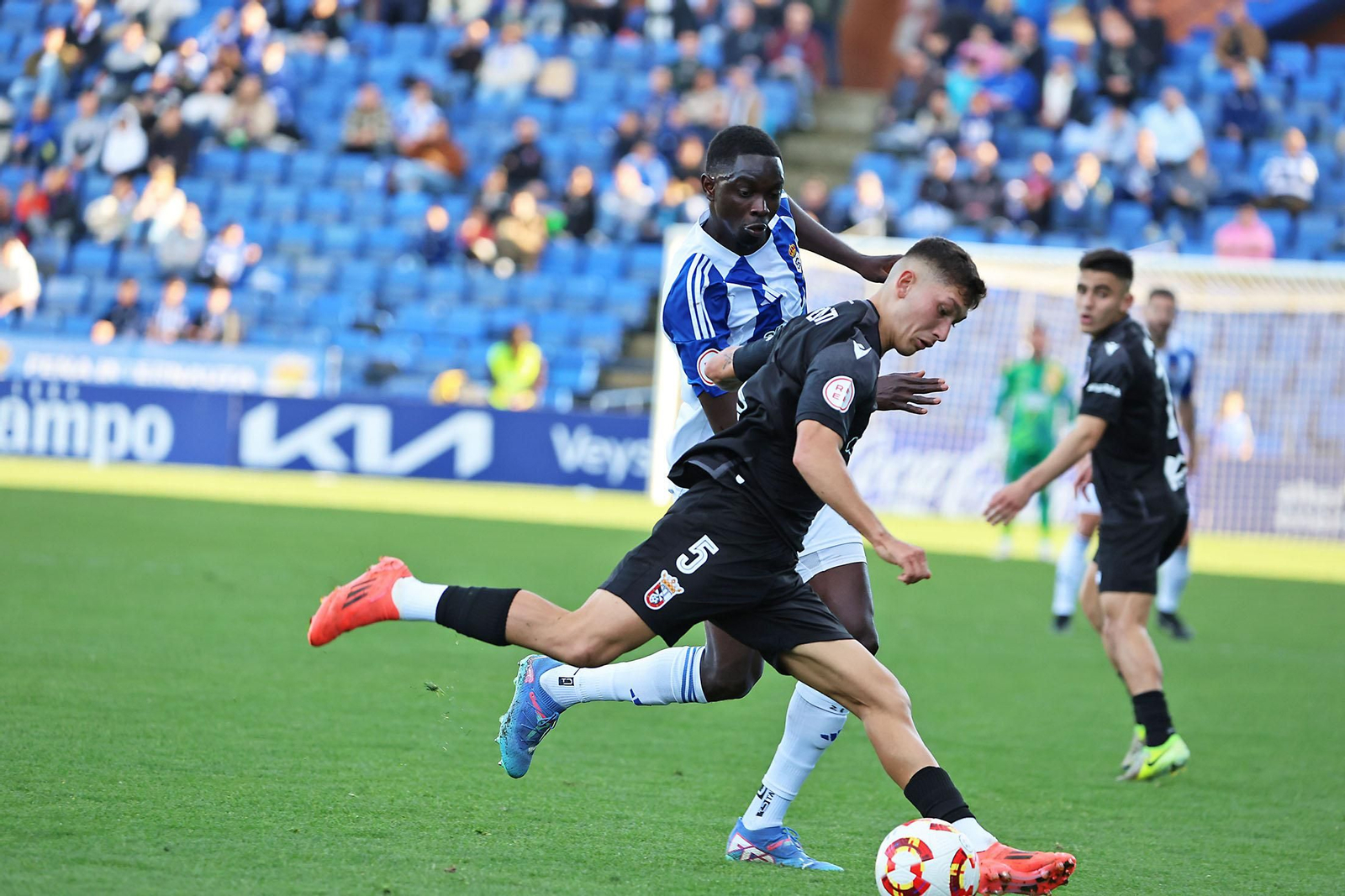 Las imágenes del encuentro entre el Recreativo de Huelva y el Ceuta