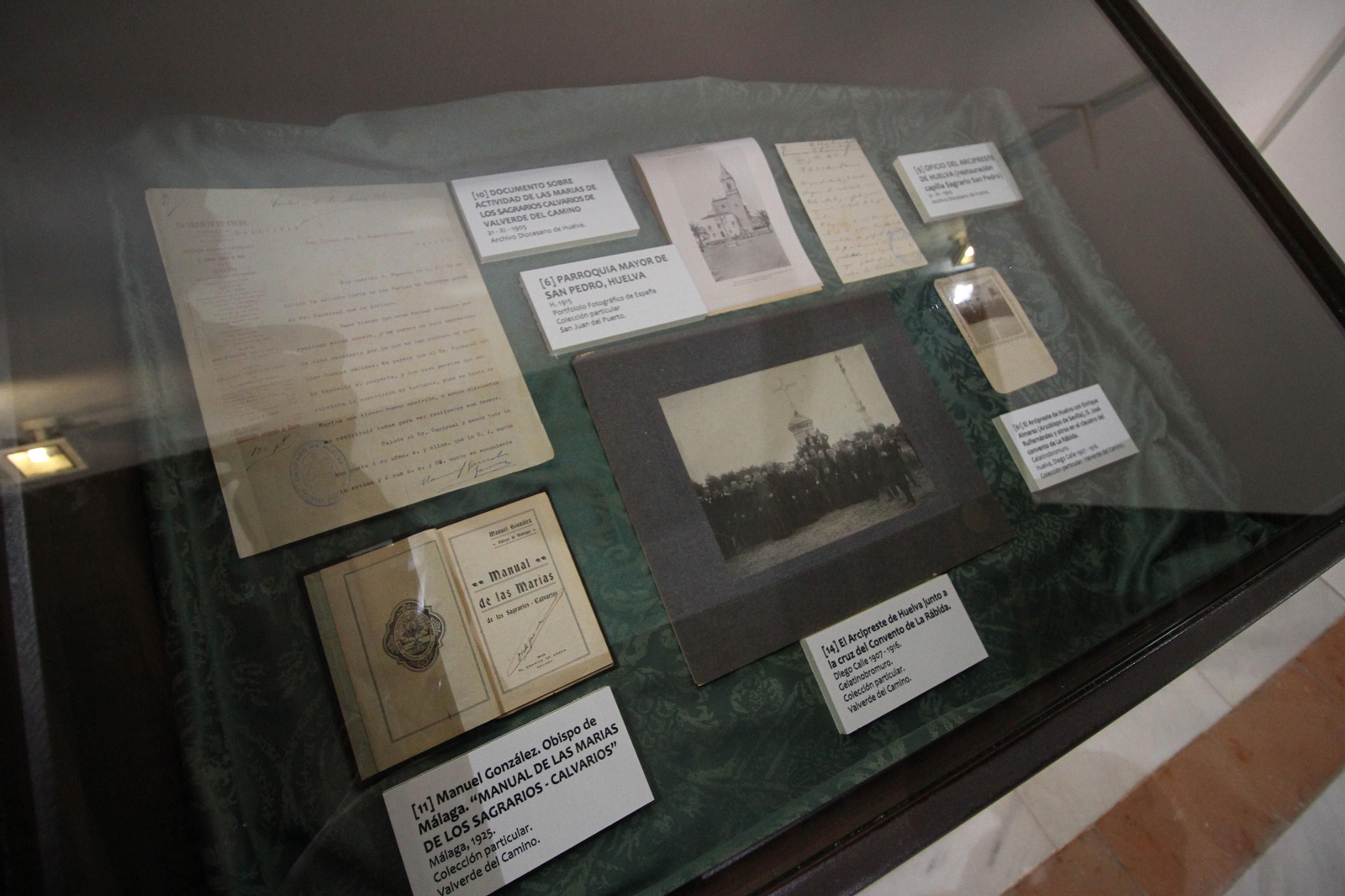 La inauguración de la exposición 'Arcipreste de Huelva, San Manuel González', en imágenes