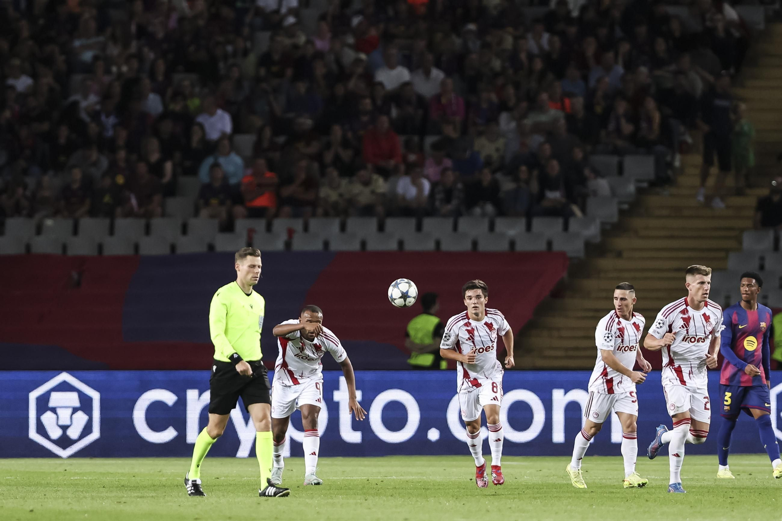 Las fotos del Barcelona-Olympiacos