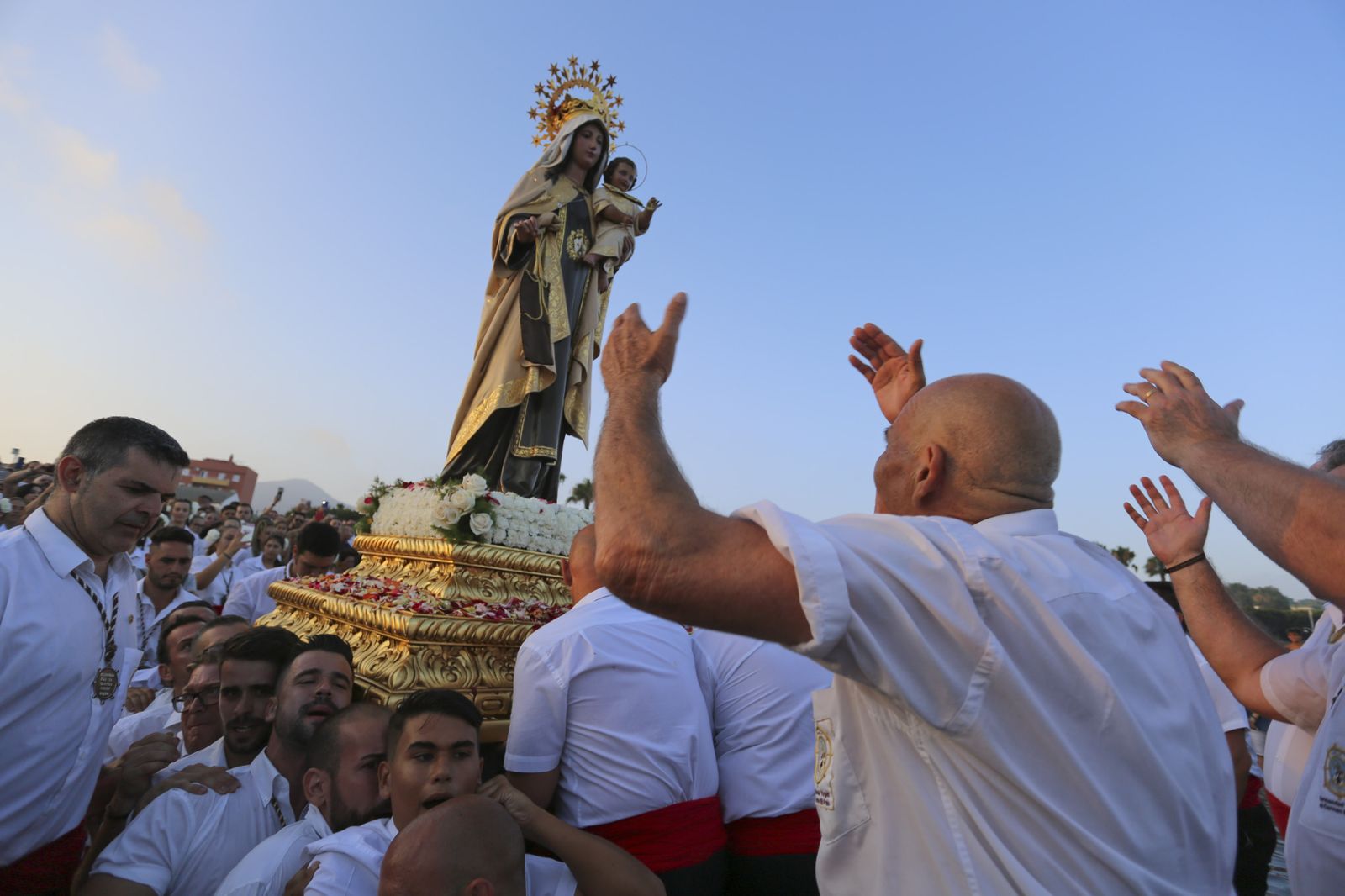 Las fotos de las procesiones de la Virgen del Carmen en Málaga