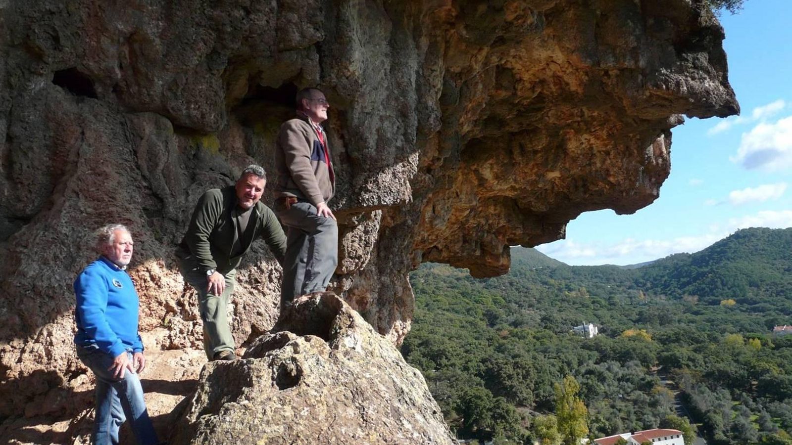 De izquierda a derecha, Patricio Romero, Juan Antonio Morales y Francis M. Alonso.