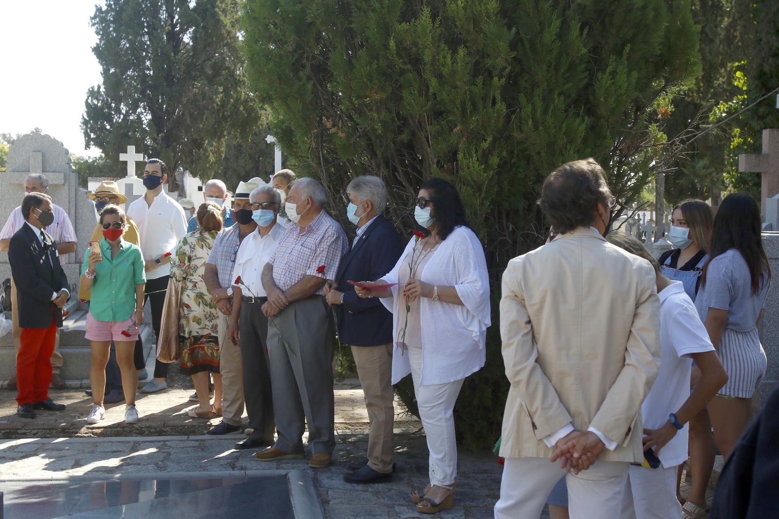 Las fotos de la ofrenda floral a Manolete