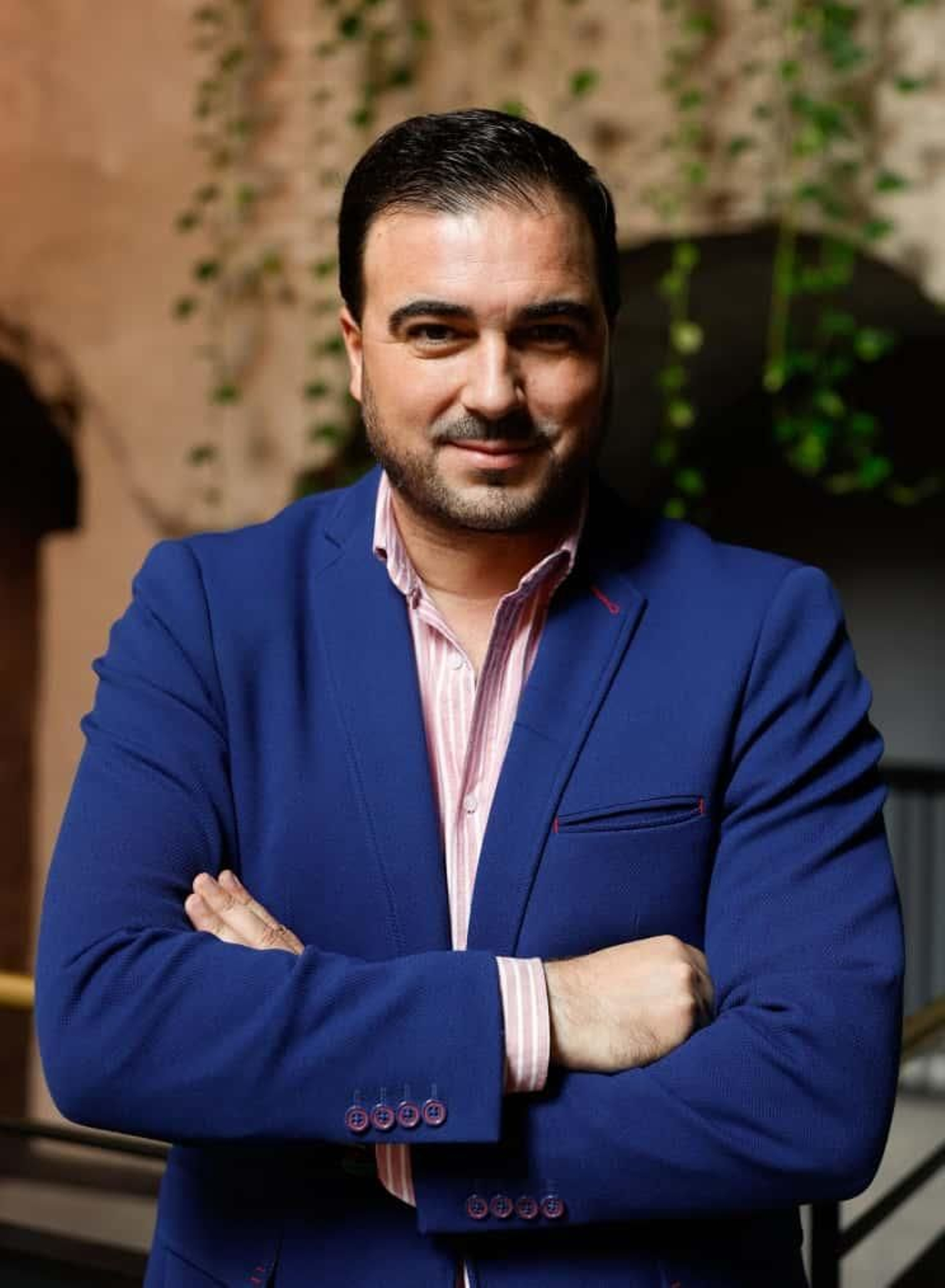 El periodista Moisés Ruz