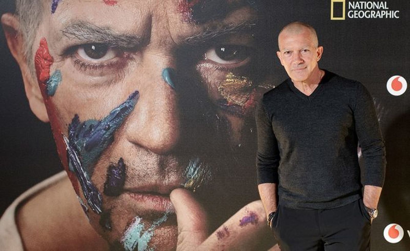 Antonio Banderas en la promoción de 'Genius. Picasso'