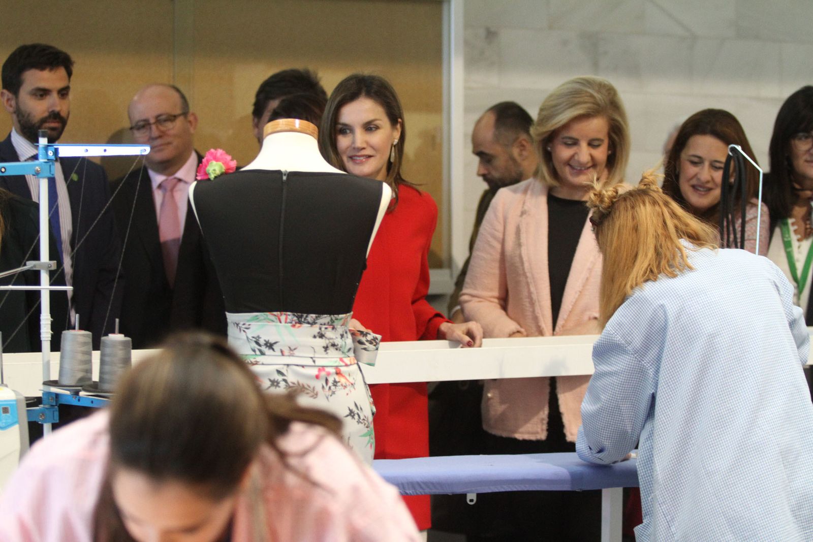 Imágenes de la visita de la reina Letizia a Huelva