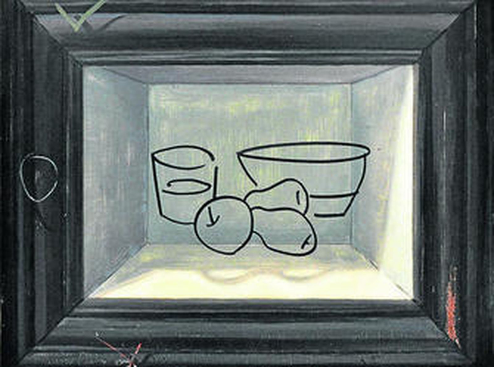 Una de las obras de Cristóbal Quintero, 'Barroco III'.