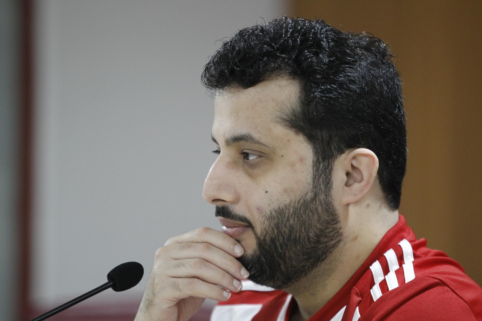 Fotogalería rueda de prensa dueño U.D. Almería, Turki Al-Sheik