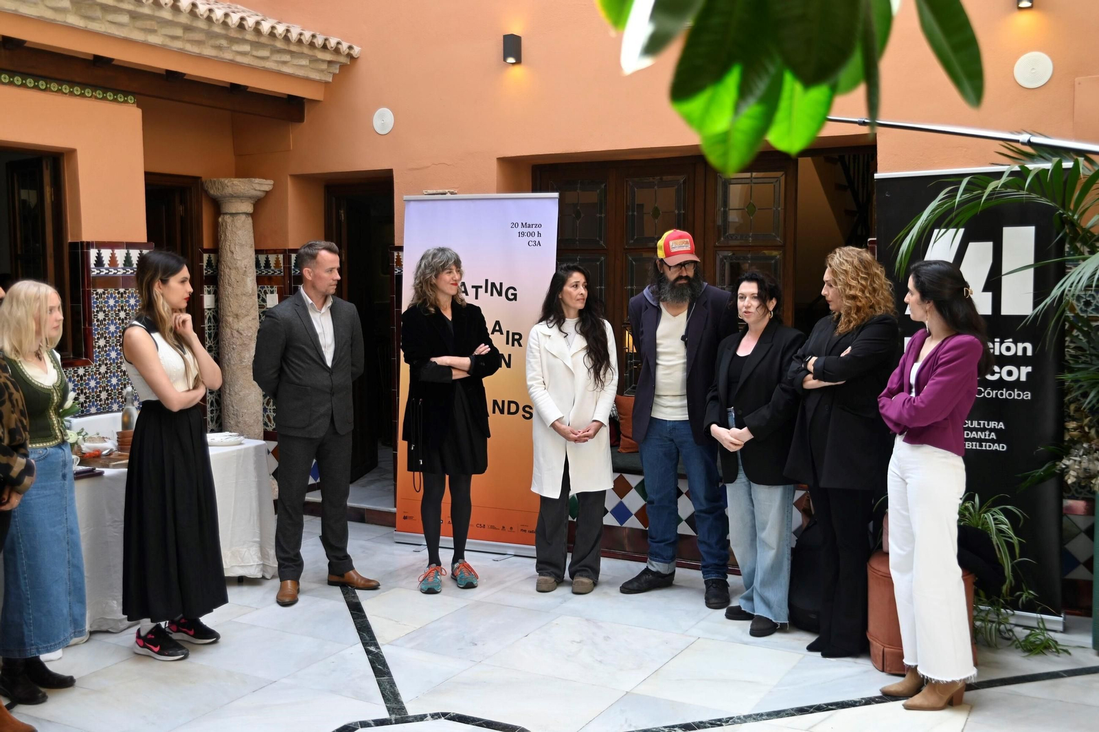 Estrella Morente y una decena de artistas presentan el concierto por la paz de Córdoba, en imágenes