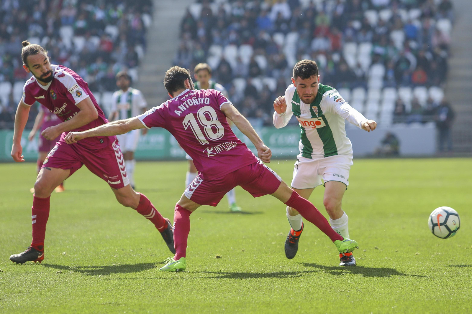 Las imágenes del Córdoba-Valladolid