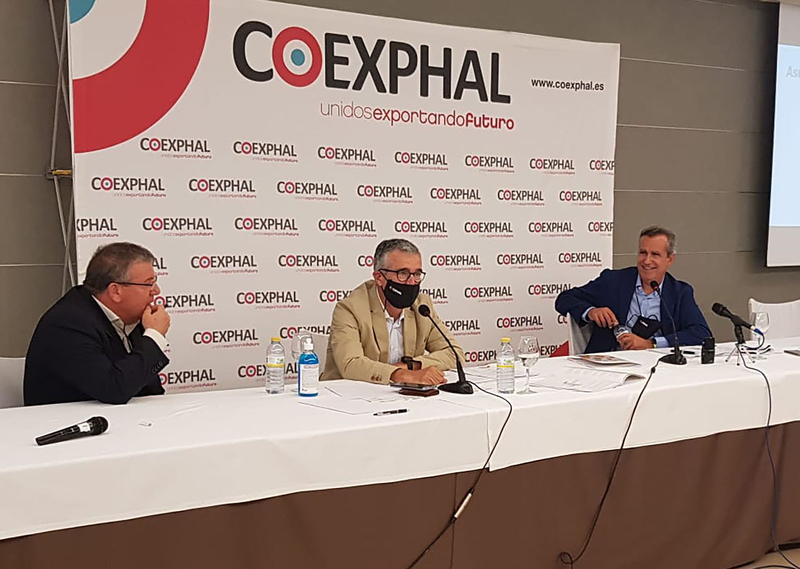 Asamblea de Coexphal celebrada esta mañana.
