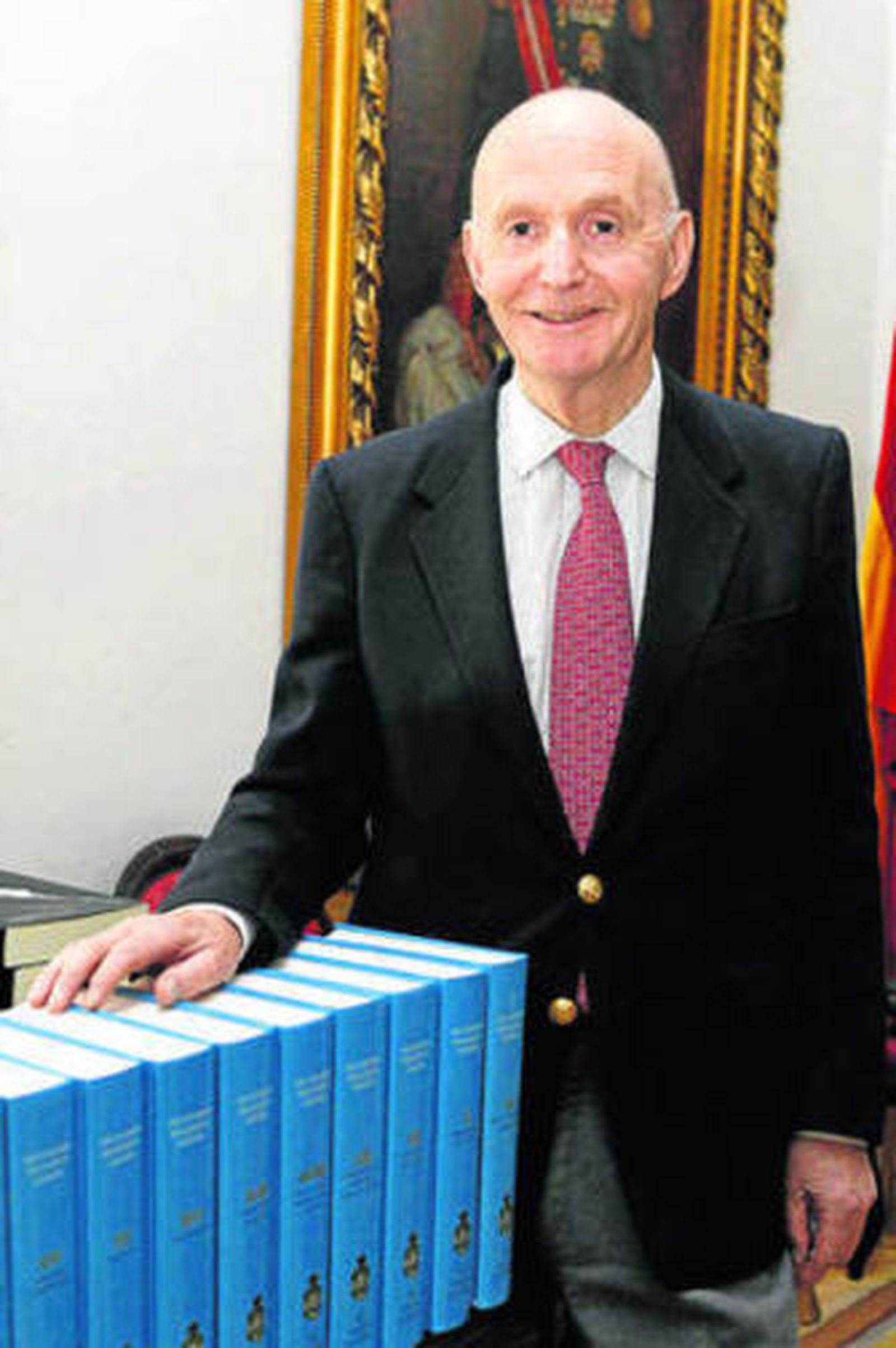 Gonzalo Anes, en una imagen tomada en el año 2011.