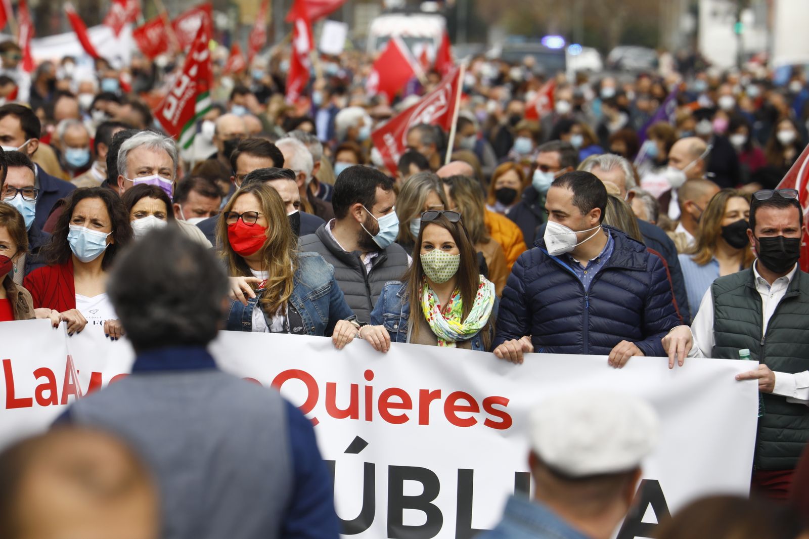 Manifestación en defensa de la sanidad pública en Córdoba, en imágenes
