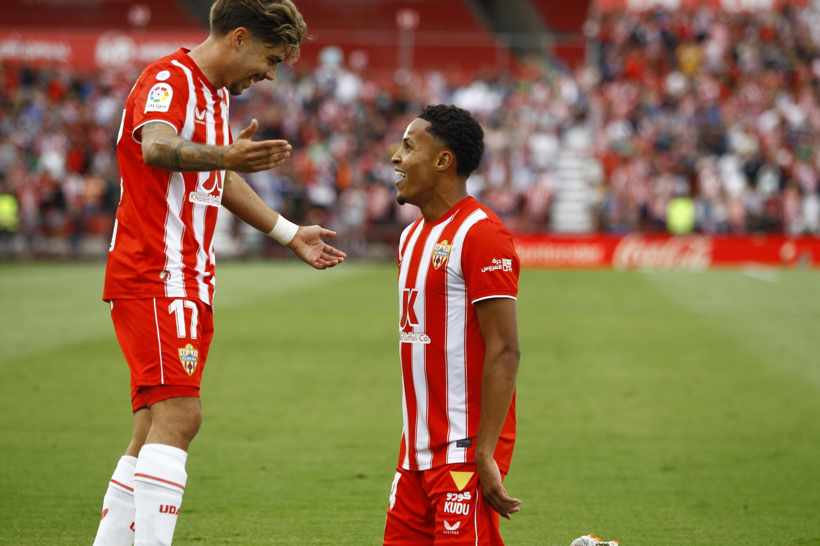 Imágenes del partido U.D. Almería-R.C.D. Mallorca