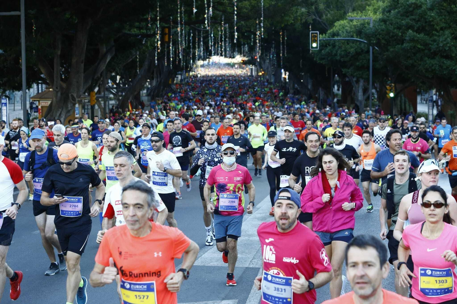 Las fotos de la Maratón de Málaga 2021