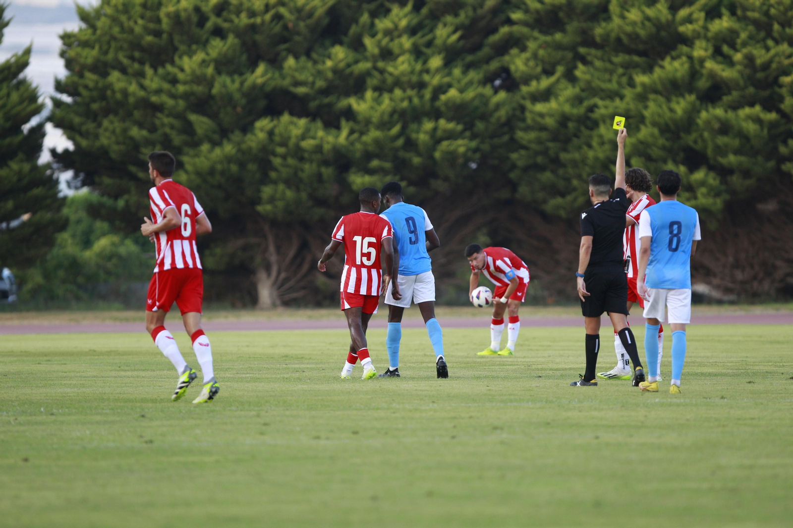 Imágenes del amistoso El Ejido-U.D. Almería