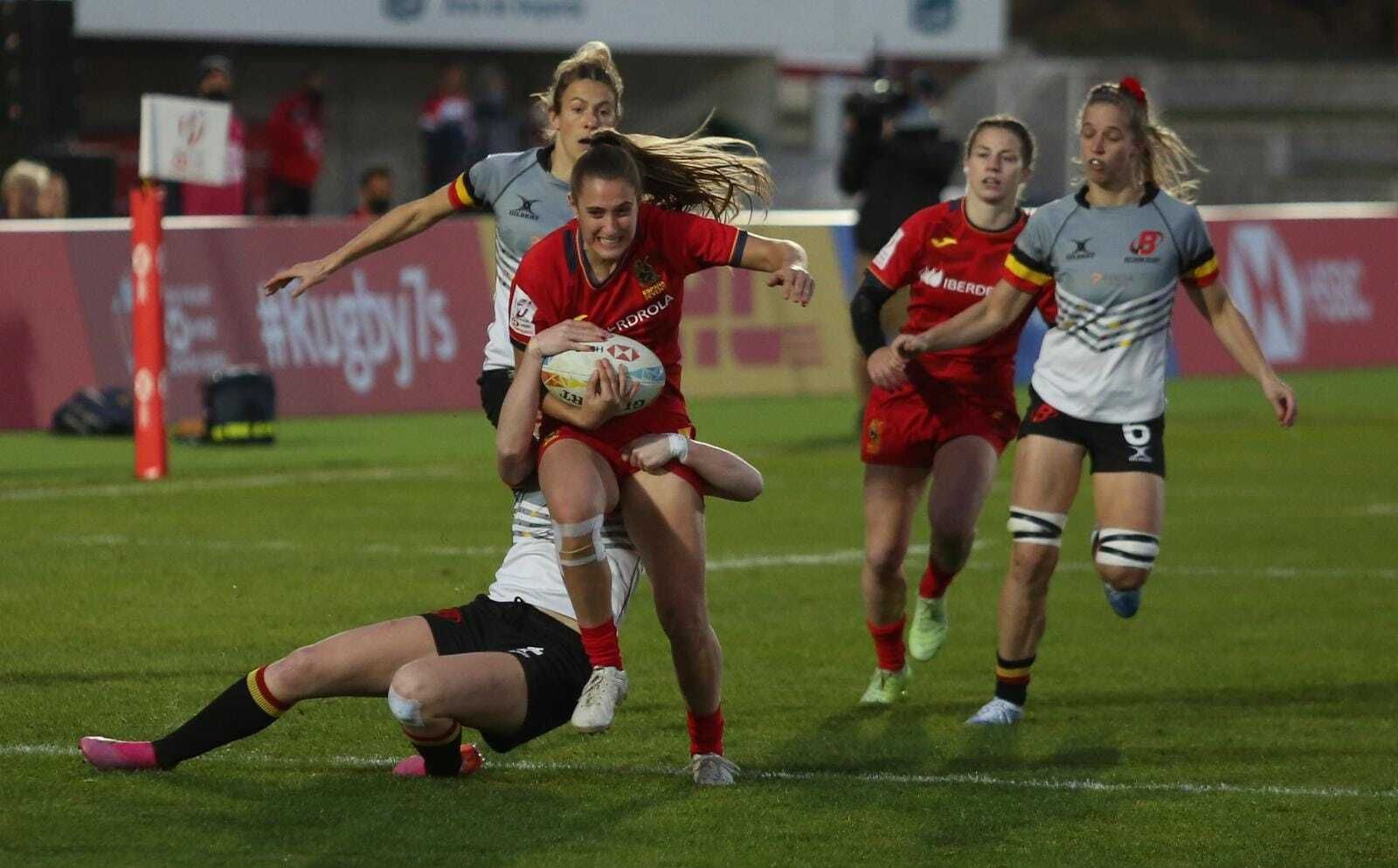 El primer día de las HSBC World Rugby Sevens Series, en fotos