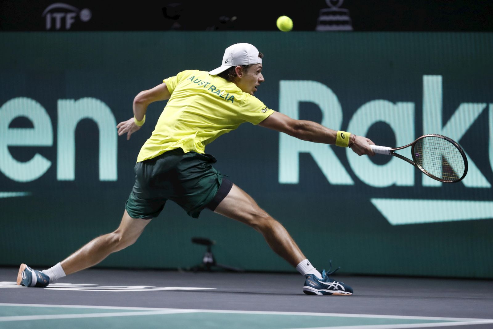 Alex de Miñaur - Marin Cilic de la Copa Davis de Málaga