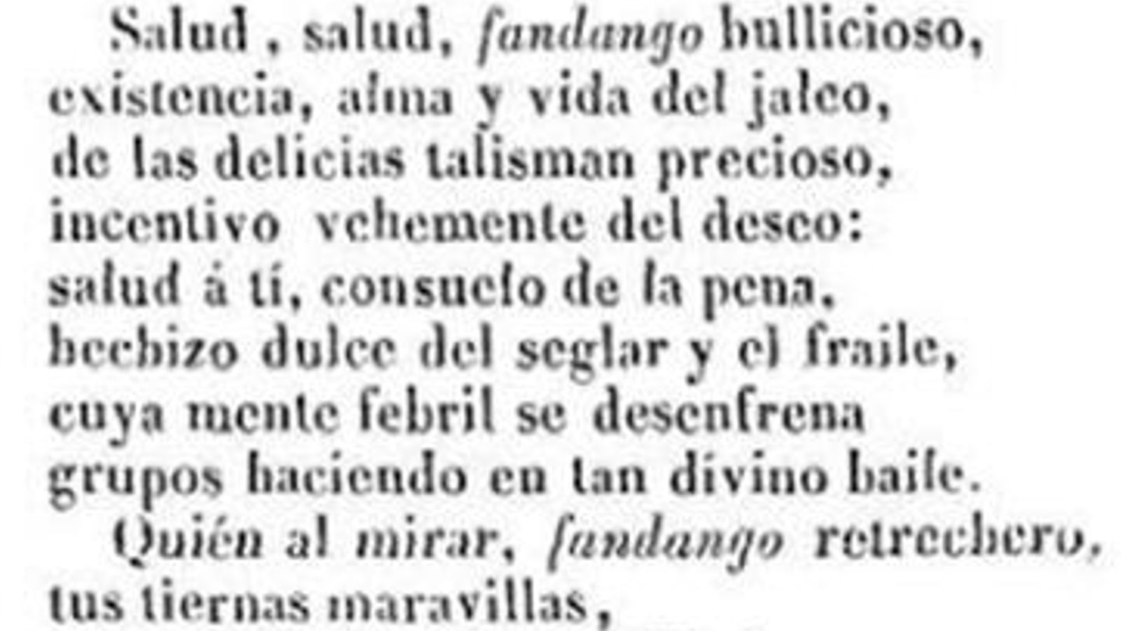 [1] 'El Fandango', 15/10/1845.