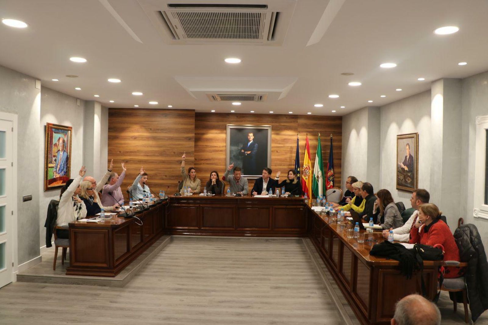Pleno del Ayuntamiento de Torrox.