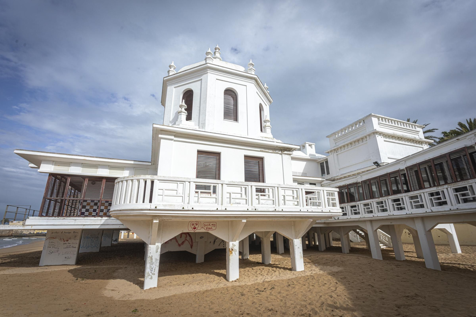 Mal estado del Balneario de la Palma