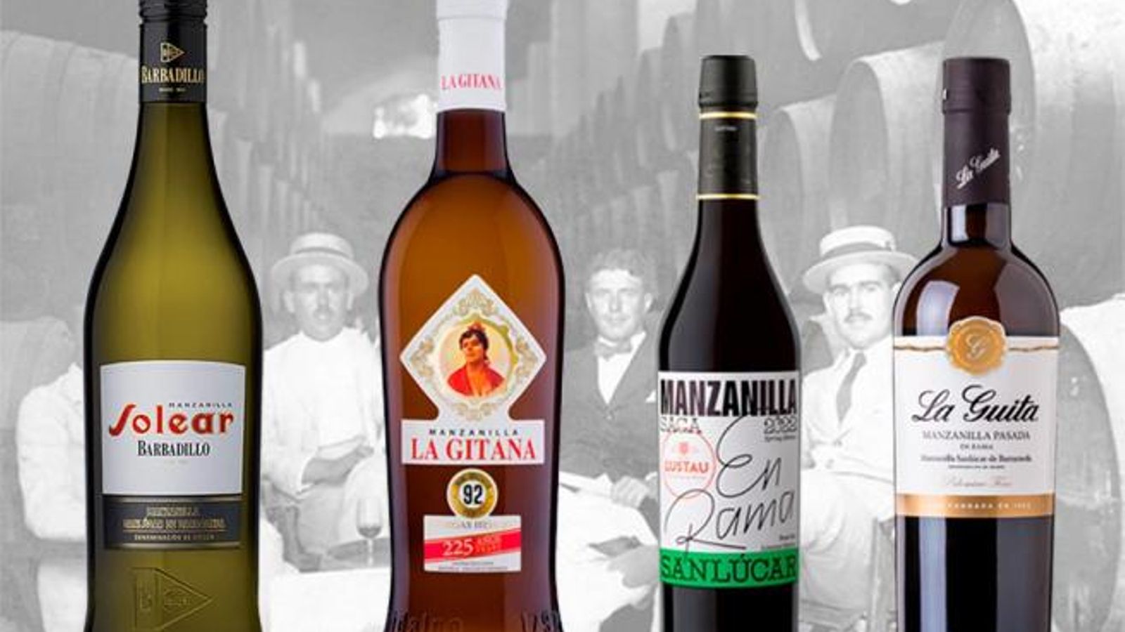 Botellas de Manzanilla. Botellas de Manzanilla.