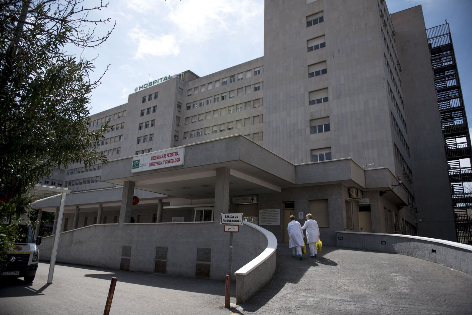 Imagen del antiguo Clínico de Granada