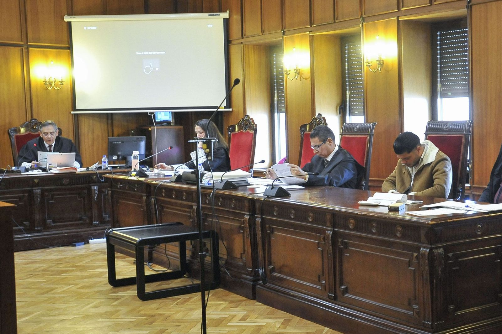 Vista en la Audiencia Provincial de Albacete.