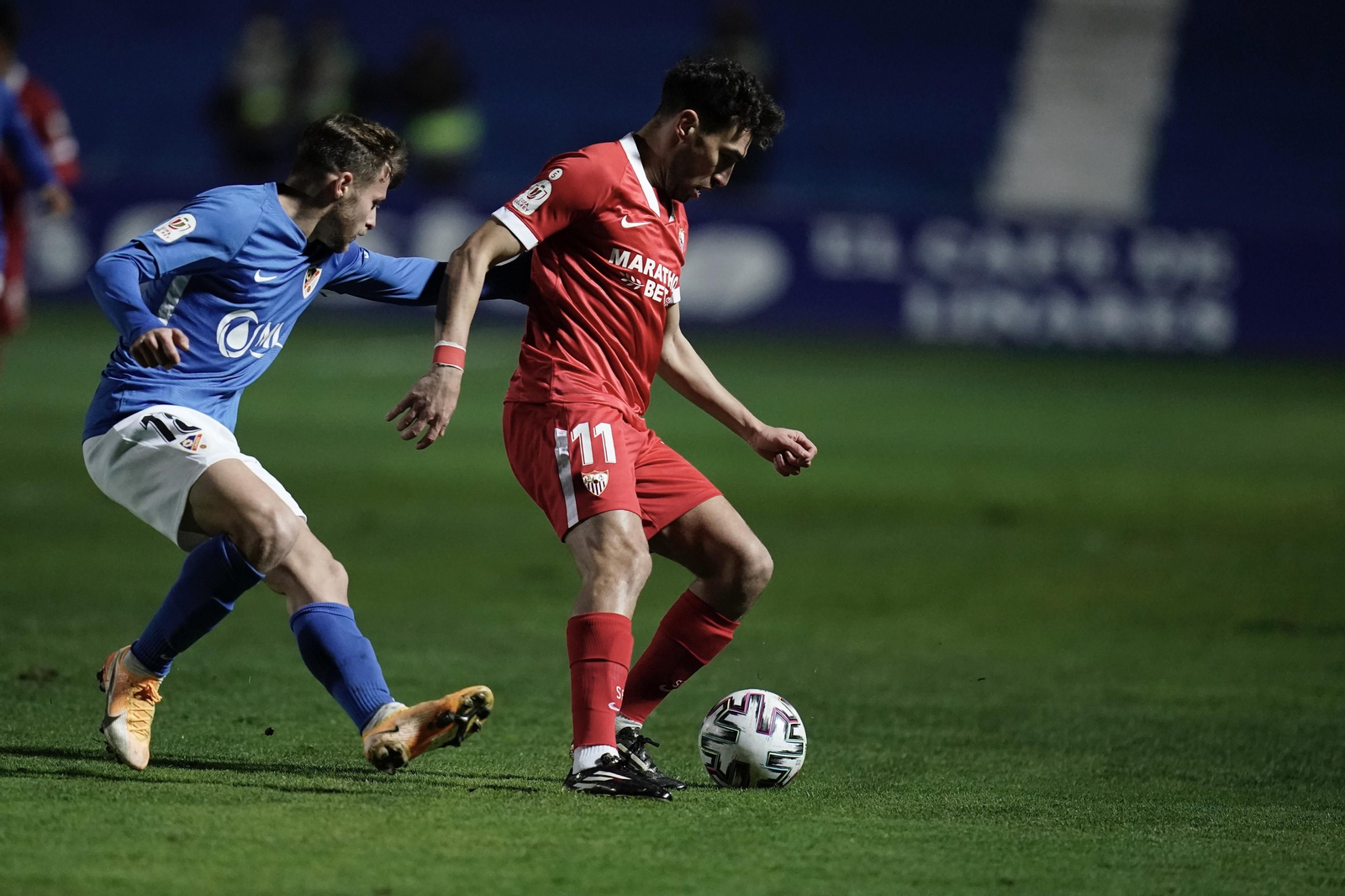 Las imágenes del Linares-Sevilla