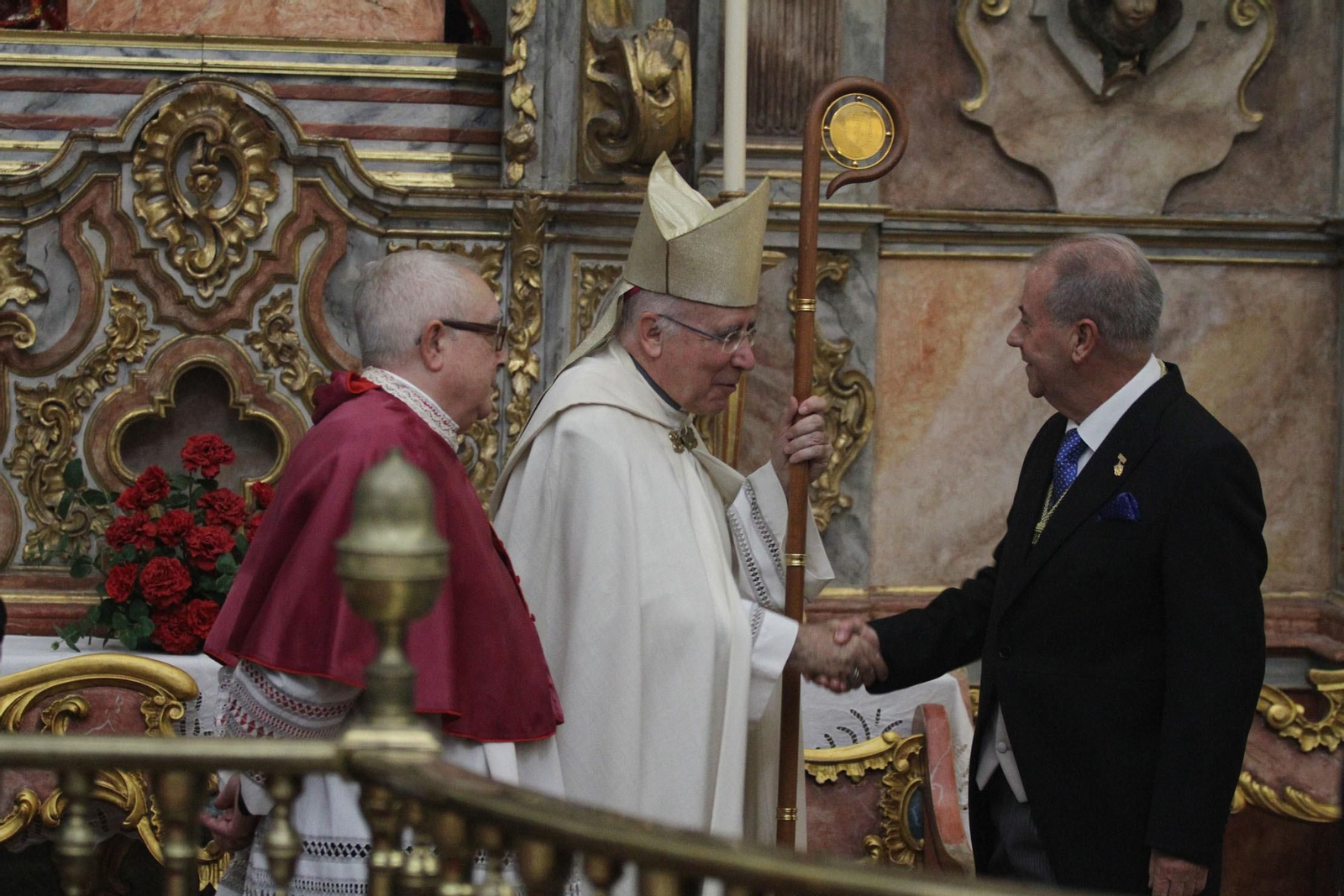 Procesión solemne de la Virgen de la Cinta.