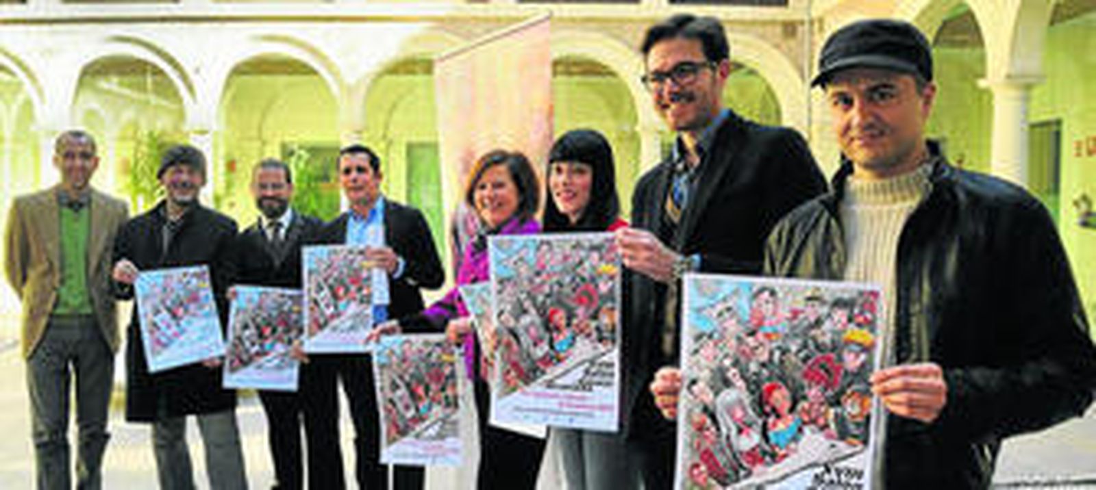 Presentación del certamen, ayer, en la sede del Gobierno andaluz.