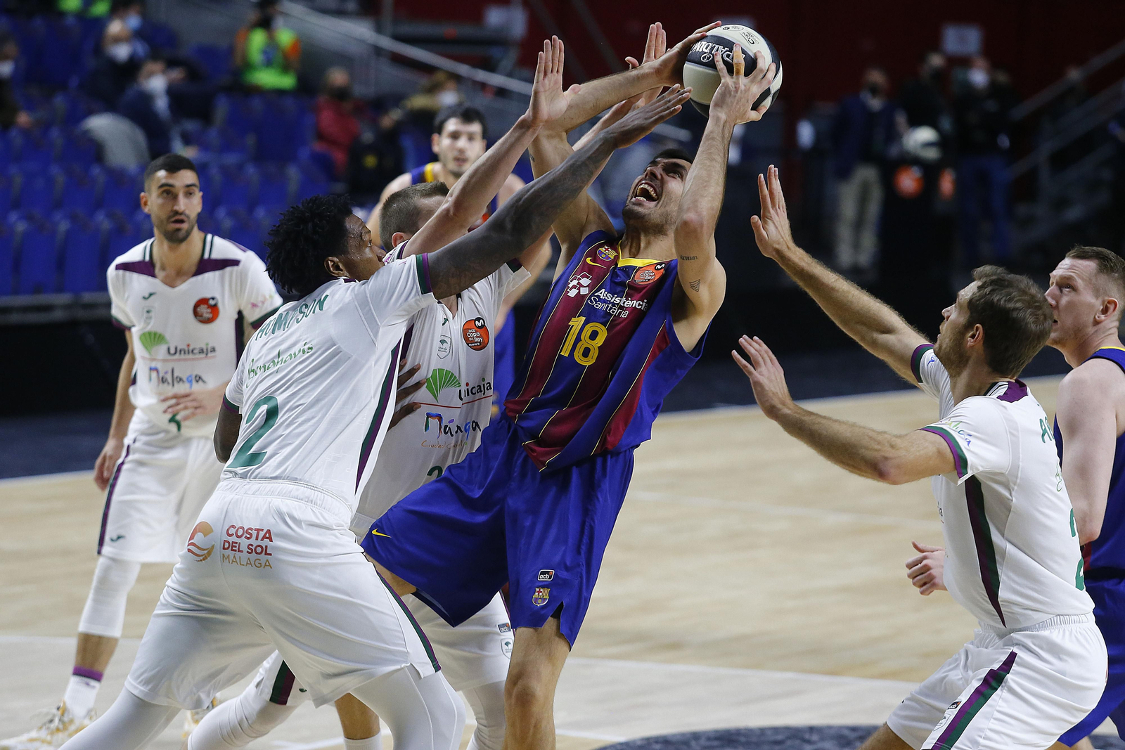 Las fotos del Barça-Unicaja de la Copa del Rey