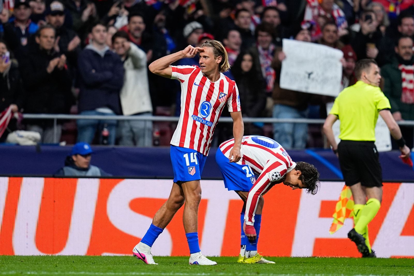 Las fotos del Atlético de Madrid-Tottenham