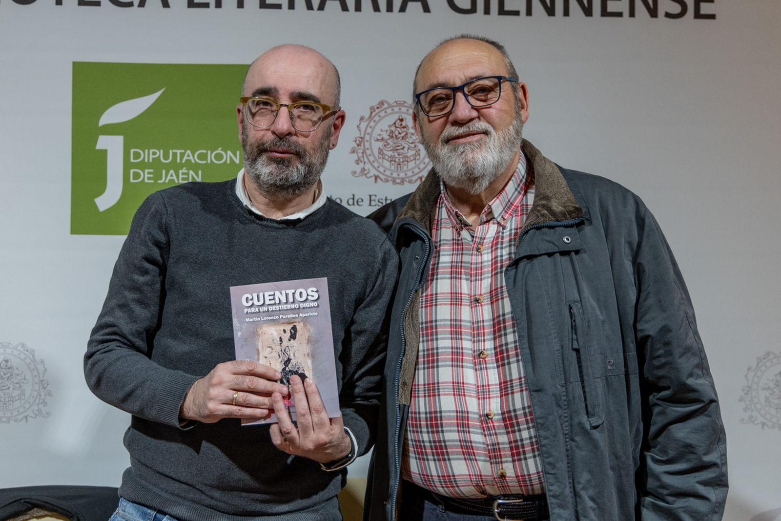 Presentación del libro 'Cuentos para un destierro digno' del autor jiennense Martín Paredes