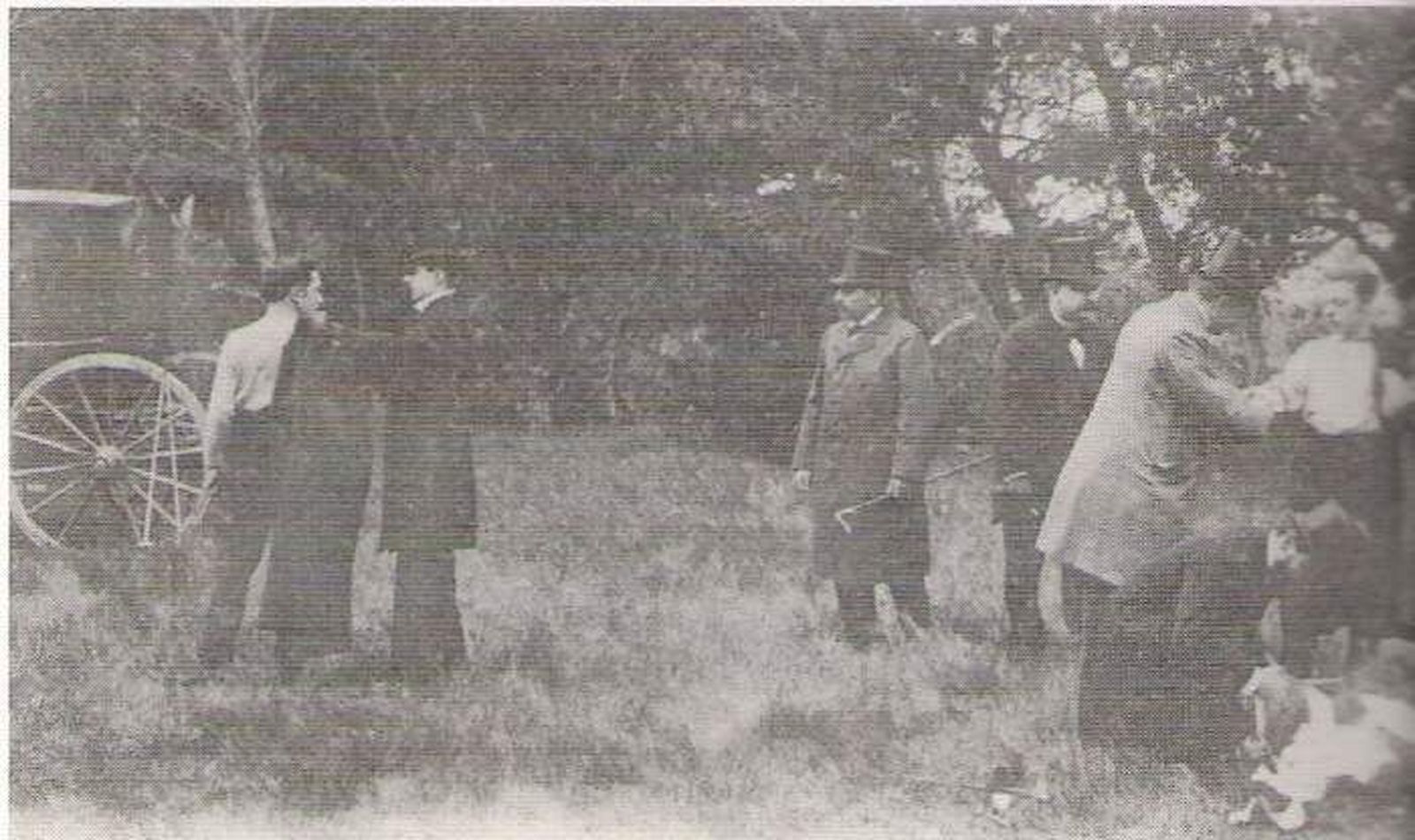 Imagen de un duelo a pistola en el siglo XIX