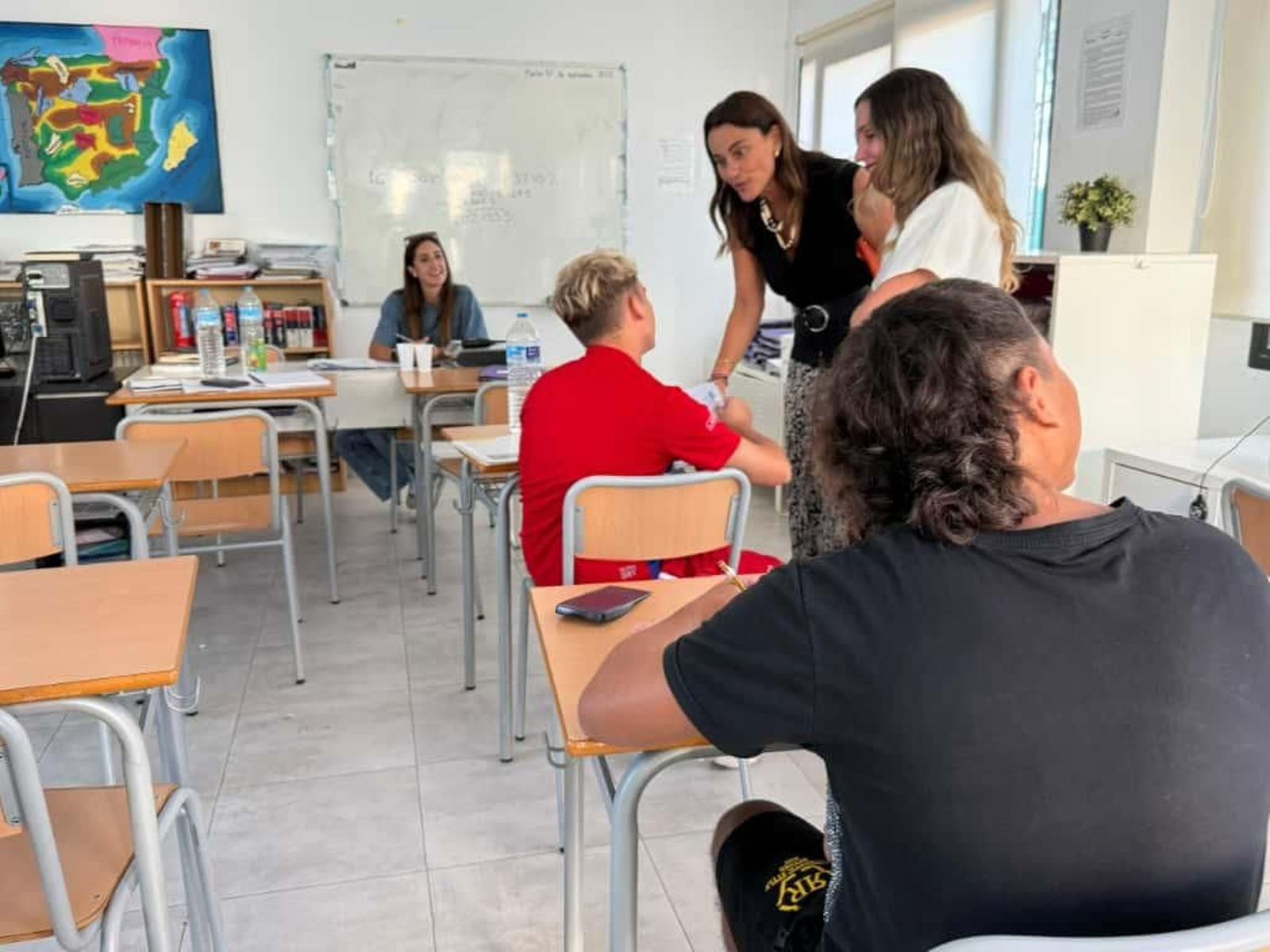 Visita del Ayuntamiento en el marco del programa Ruta Inclusiva.