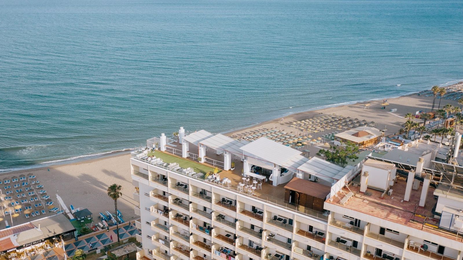 El rooftop de Barracuda en Torremolinos. El rooftop de Barracuda en Torremolinos.