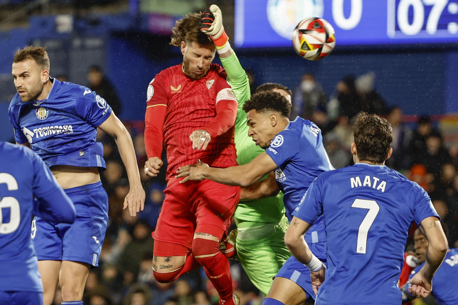 Las fotos del Getafe - Sevilla