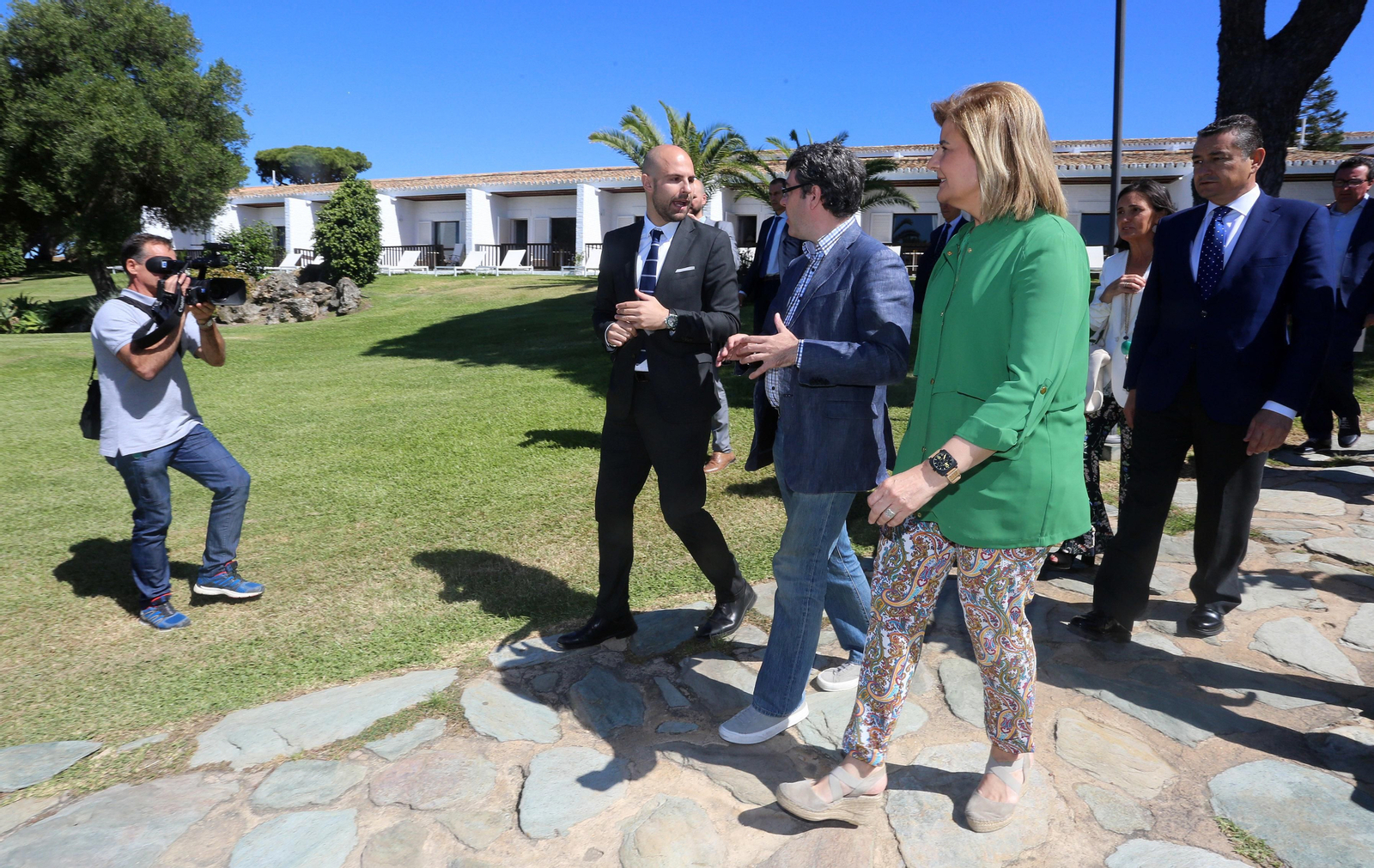 Reapertura del Parador de Mazagón tras el incendio