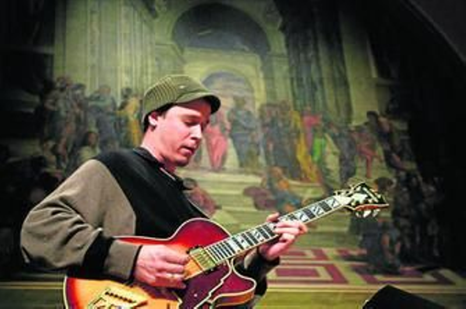 Kurt Rosenwinkel, durante una actuación en directo.