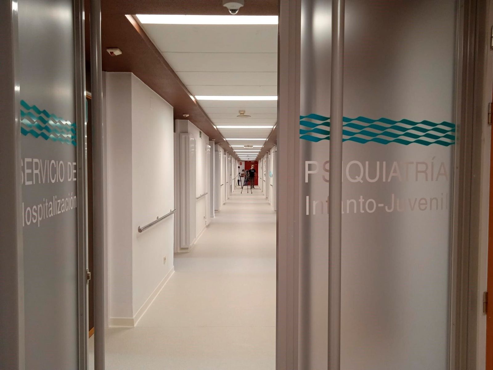 Accesos a la Unidad de Psiquiatría  Infanto-juvenil de un hospital.