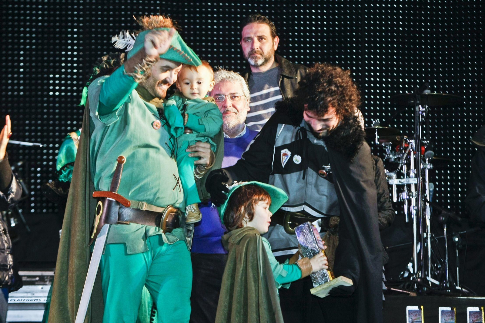 Así era la entrega de premios del COAC - Homenaje al Comparsista