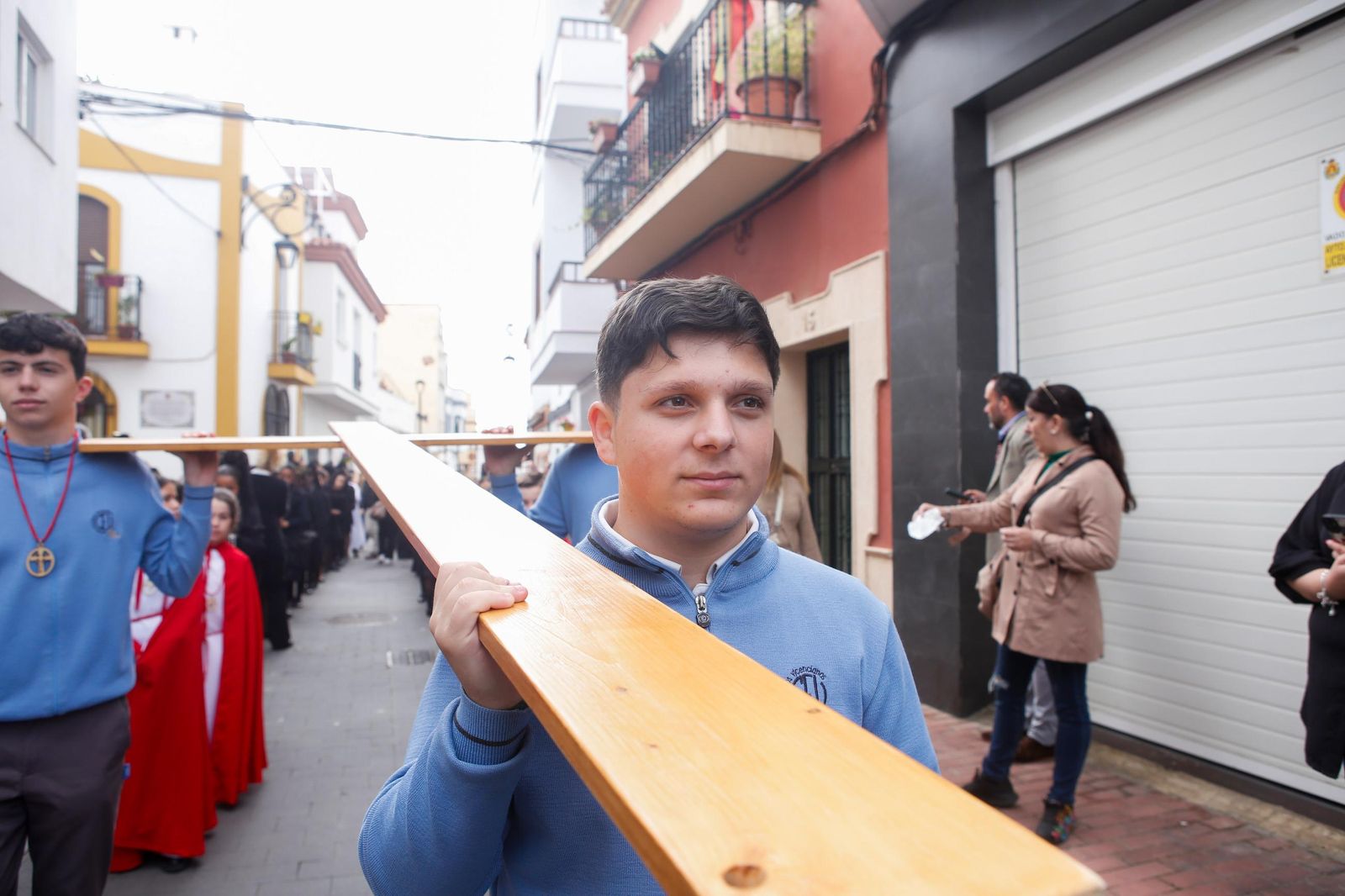 Fotos de la procesión infantil del colegio Nuestra Señora de los Milagros de Algeciras