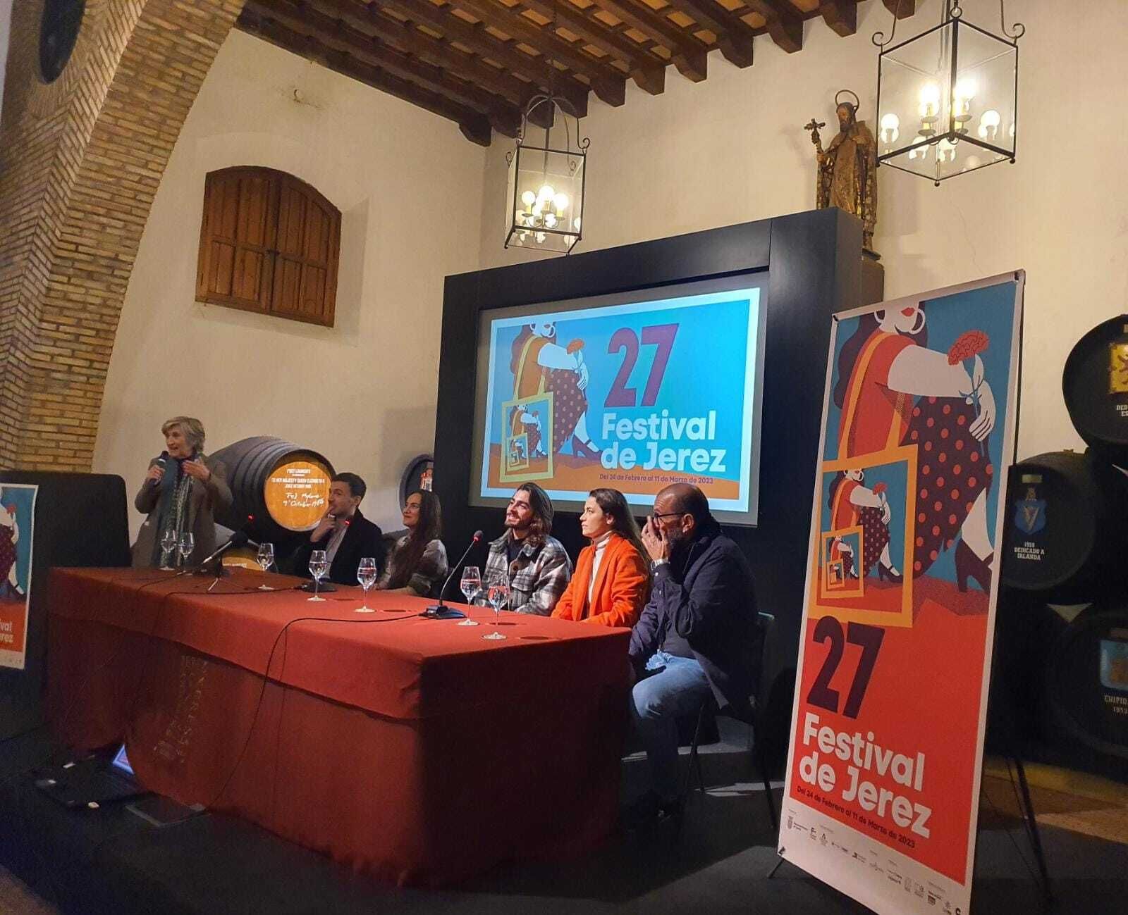 Una imagen de la rueda de prensa celebrada el pasado viernes en San Ginés.