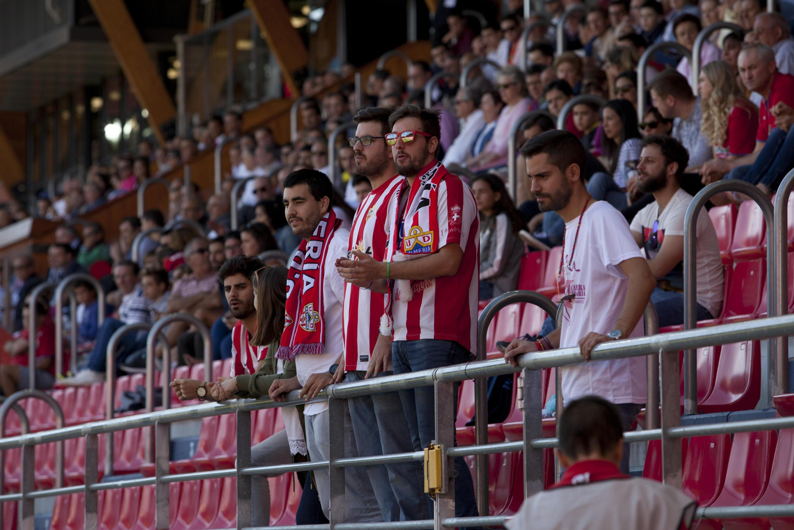 Las imágenes del Numancia-Almería