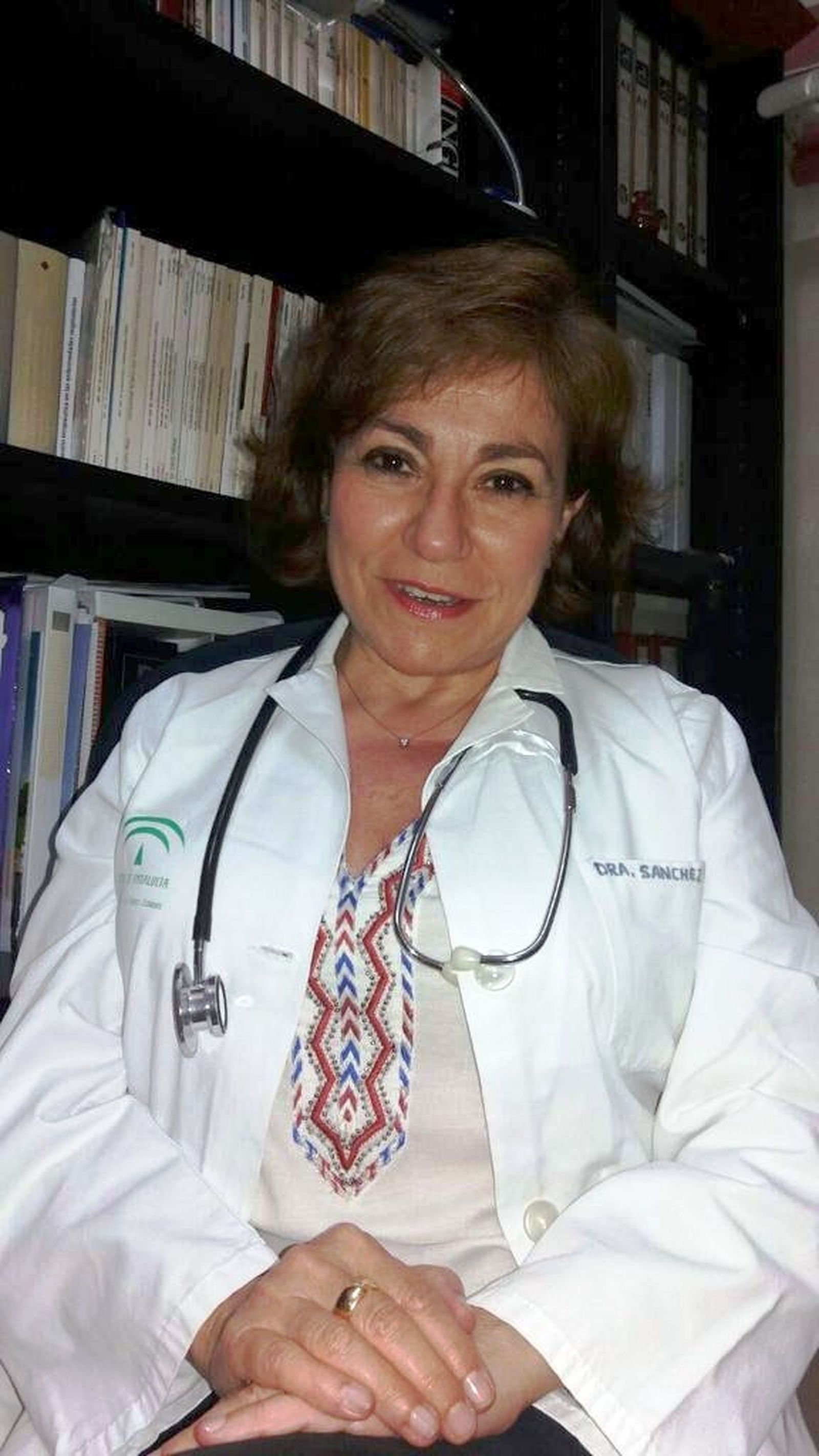 La doctora María Cesárea Sánchez