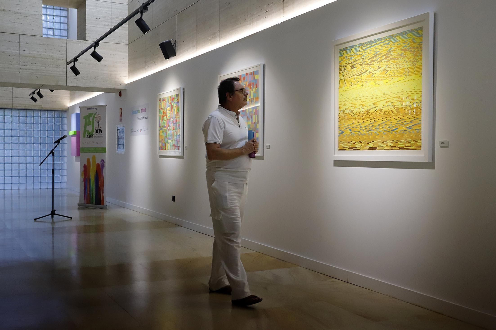 OCIb 2022. Exposición  "Armonías del Interior" de Trinidad Toscano, en imágenes